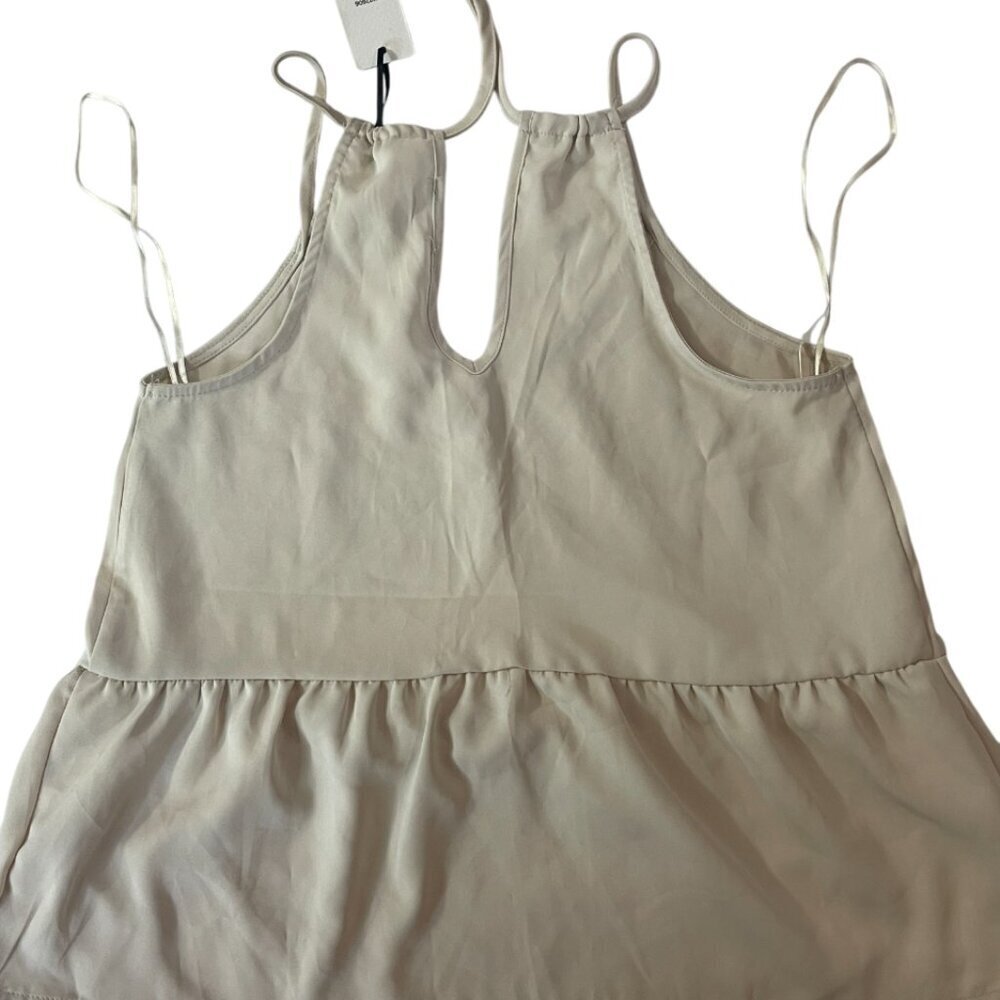 Olive and Oak. Women's blouse, light, fresh, and modern. Beige color. Size XS. - Picture 5 of 7